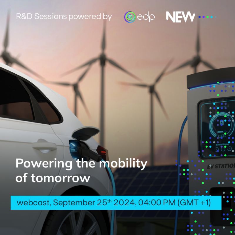 R&D Session by EDP NEW: Powering the mobility of tomorrow